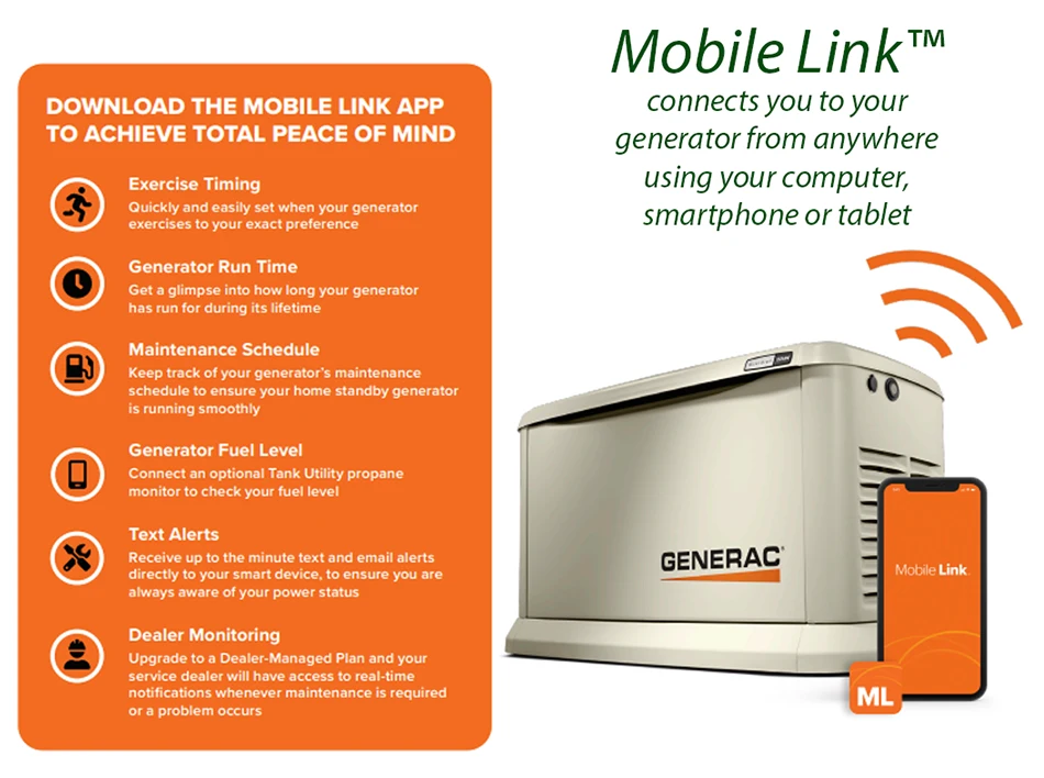 Generac 7225 Mobile Link